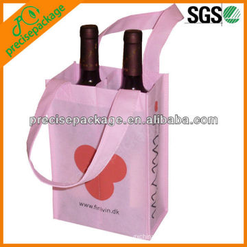 2 bottles wine carrying bag